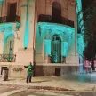 ROSARIO SE ILUMINA DE VERDE POR LA MIASTENIA GRAVIS